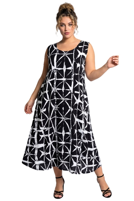 Luna jurk lois ronde hals