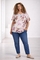 ZHENZI blouse korte mouw