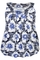 ZHENZI singlet bloem print