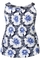 ZHENZI singlet bloem print