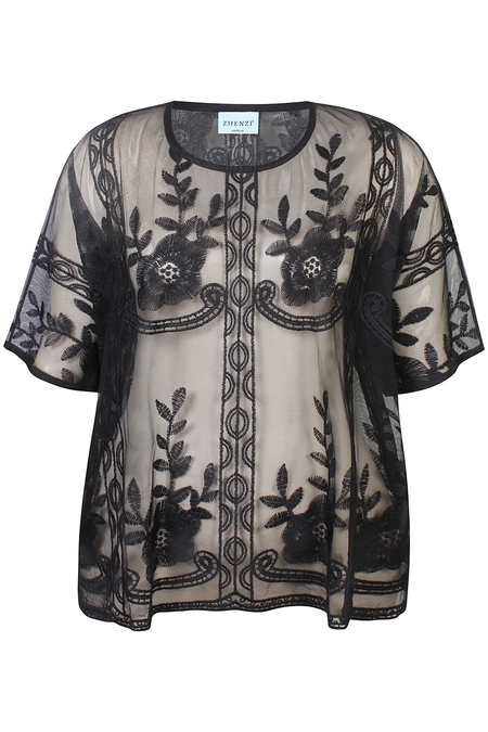 Zhenzi voile blouse Myrt