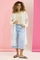 Zhenzi voile lange blouse jasje