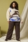 ZHENZI blouse lange mouw