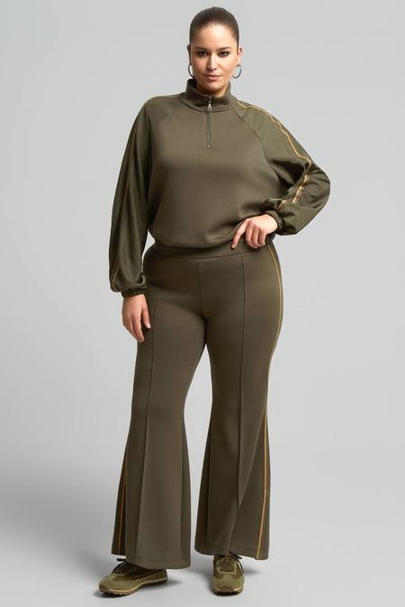 Mat fashion broek