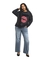 ONLY eco sweater lip opdruk strass