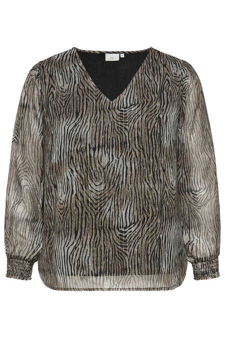 ONLY shirt glitter lange mouw