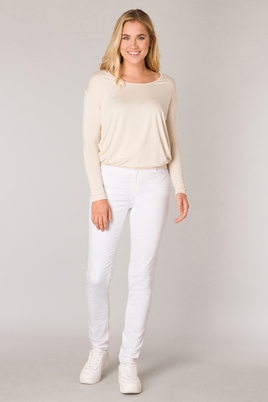 Base Level jeans Joy White