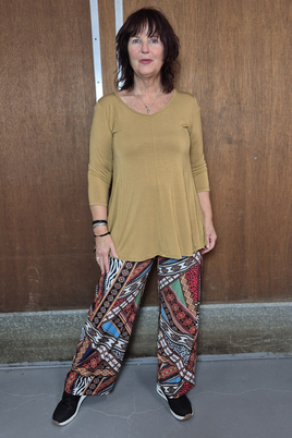 Ophilia broek Andre beach dessin