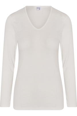 Beeren Thermo Shirt wit lange mouw
