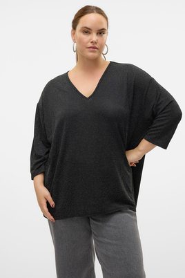 VERO MODA curve ECO glitter shirt