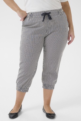 Kaffe Curve broek 7/8e streepje