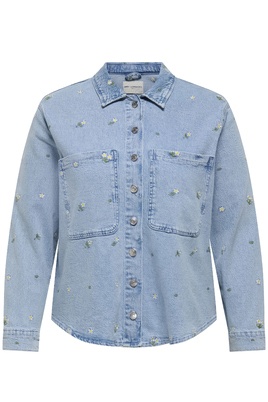 ONLY blouse jasje denim borduur