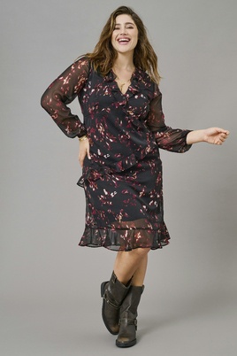 ONLY ECO jurk v-hals