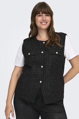 ONLY eco ruit boucle gilet