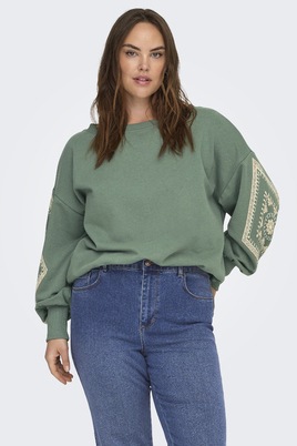 ONLY eco sweater boothals lange mouw