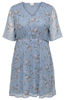 ONLY jurk 2/4 mouw v-hals