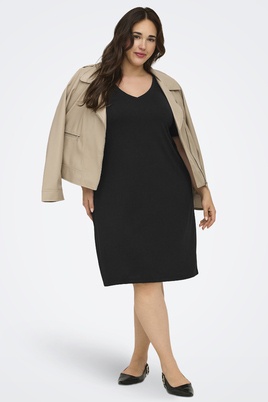 ONLY jurk Coral v-hals