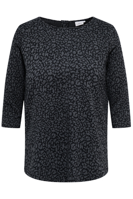 ONLY streep blouse met hartjes 3/4 m