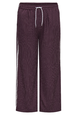 ONLY broek Everlyn krijtstreep zijbi