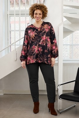 ZHENZI blouse lange mouw