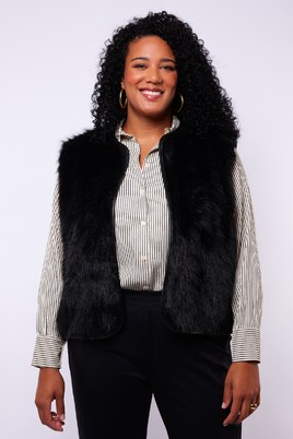 Exxcellent gilet Nina fake fur