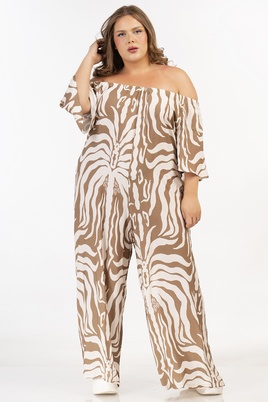 Curviss print jumpsuit
