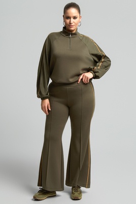 Mat fashion broek