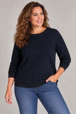 Yest Curve sweater YCfuchsia Essenti